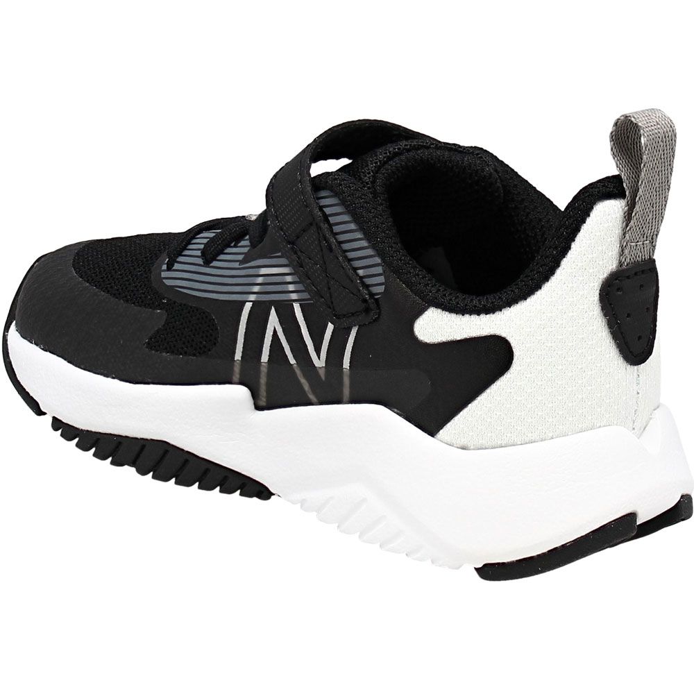 New Balance Rave Run v2 Athletic Shoes - Baby Toddler Black White Back View