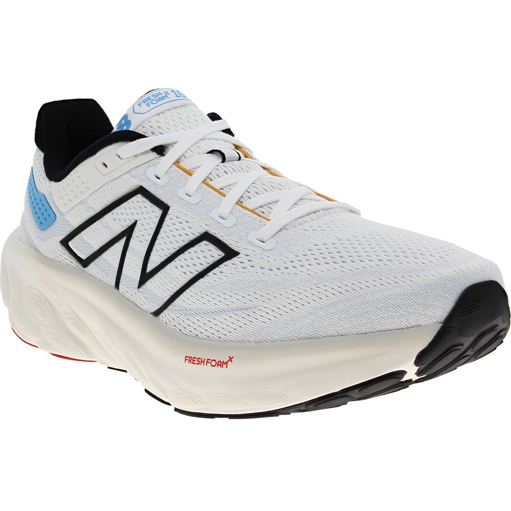 New Balance Fresh Foam X 1080 13 A Running Shoes - Mens White Black