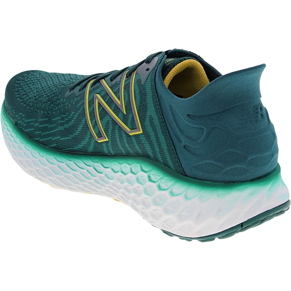 New Balance M 1080 11 Y Running Shoes - Mens Turquoise Back View