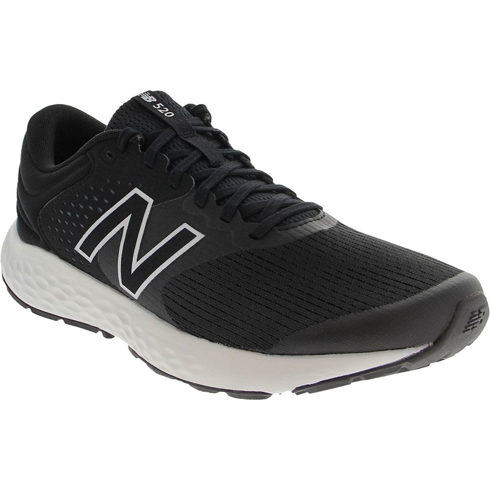 New Balance M 520 Lb7 Running Shoes - Mens Black White