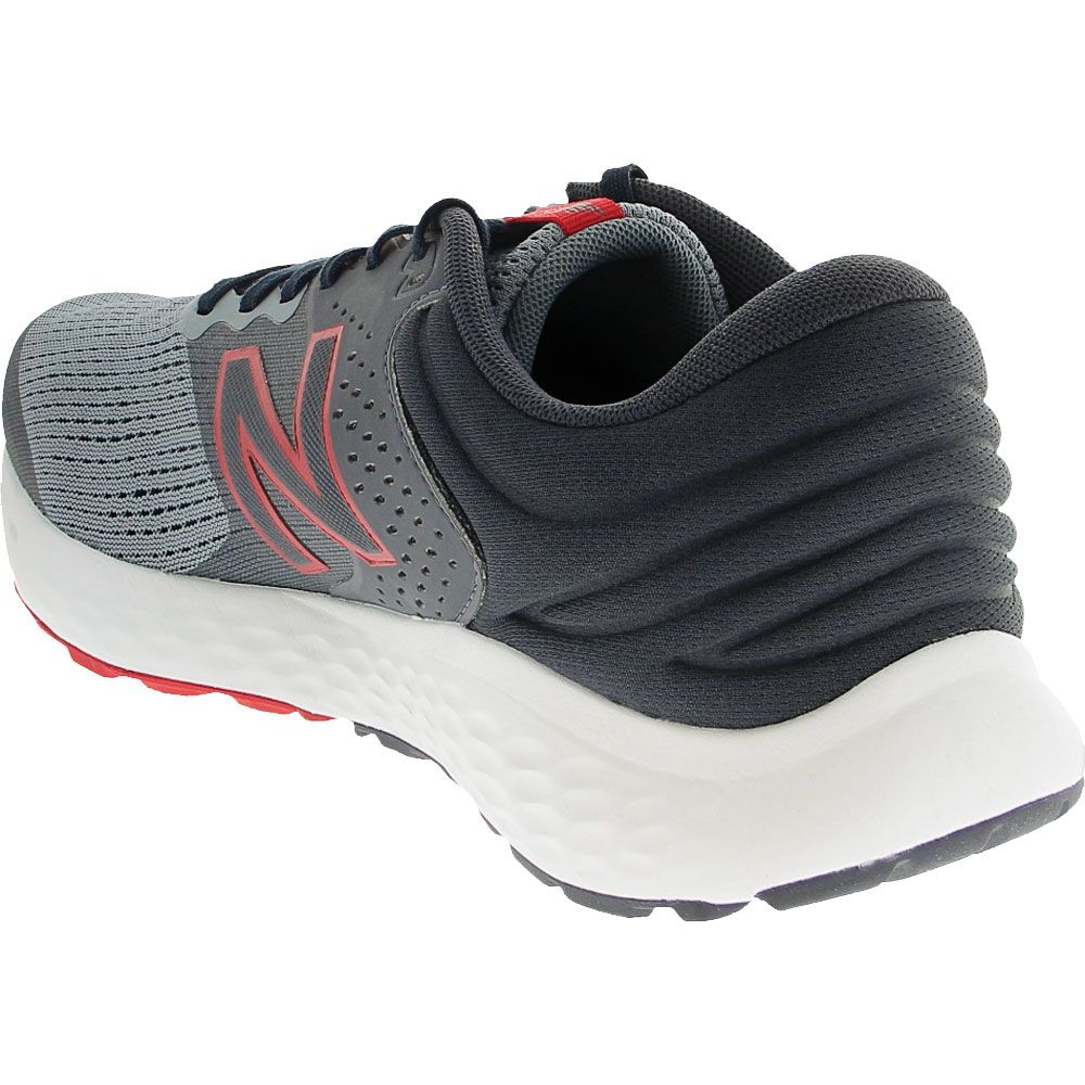 New Balance M 520 Lb7 Running Shoes - Mens Grey Red Back View