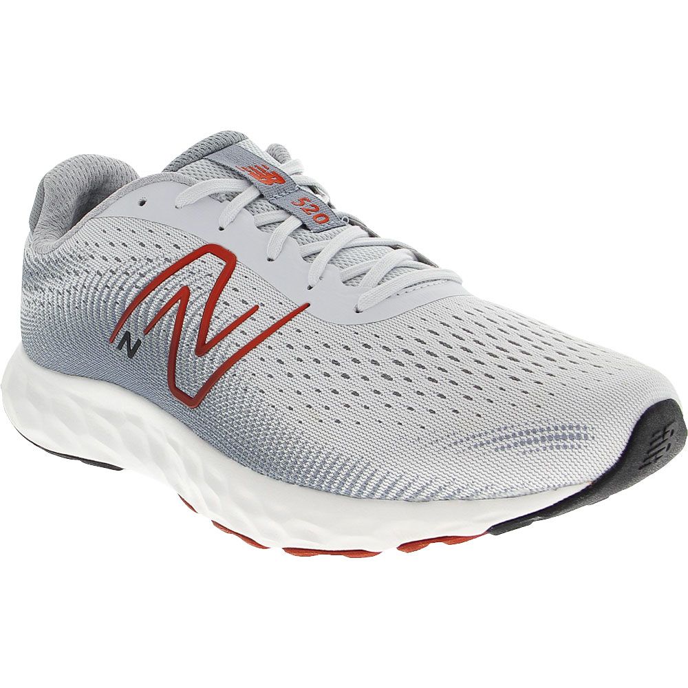 New Balance M 520 Lr8 Running Shoes - Mens Grey Red