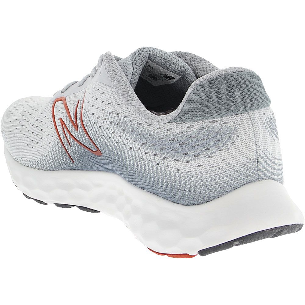 New Balance M 520 Lr8 Running Shoes - Mens Grey Red Back View