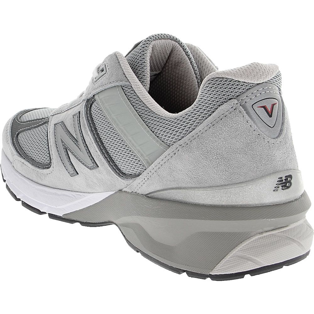 New Balance M 990 Gl5 Running Shoes - Mens Grey Back View