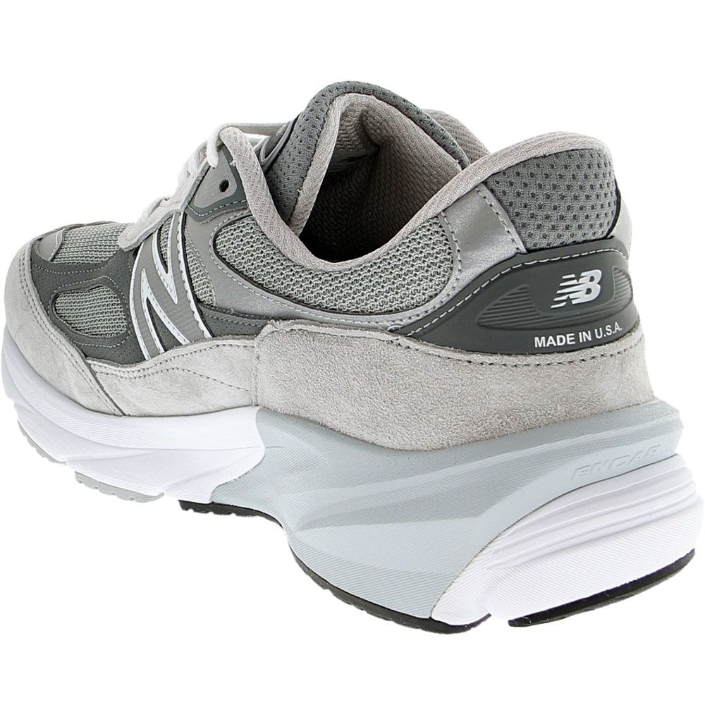 New Balance M 990 Gl6 Running Shoes - Mens Grey Back View