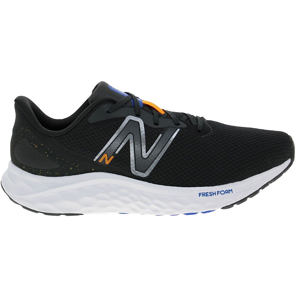 New Balance Freshfoam Arishi 4 Running Shoes - Mens Blacktop Marigold