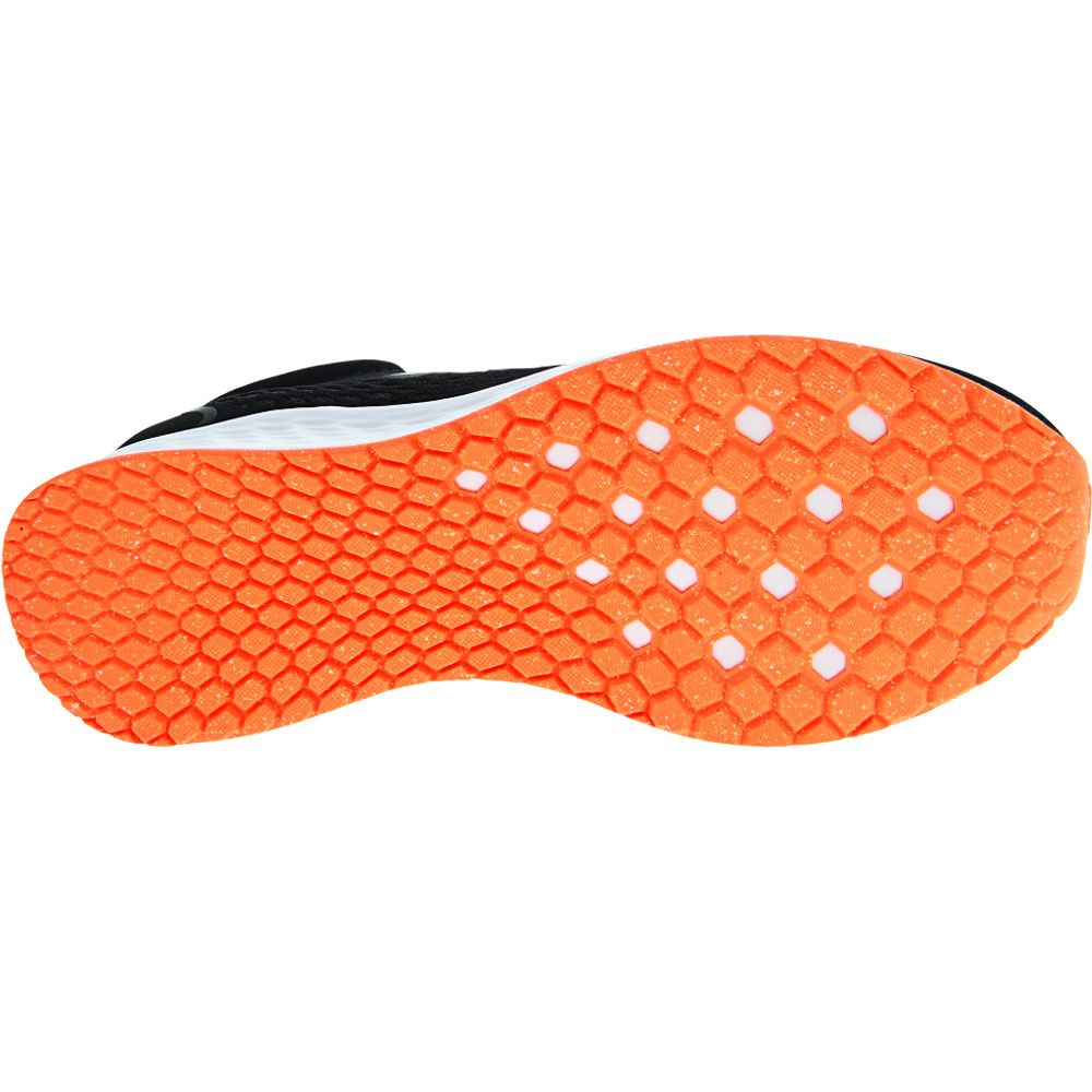 New Balance Fresh Foam Arishi 3 Running Shoes - Mens Black Spicy Orange Sole View