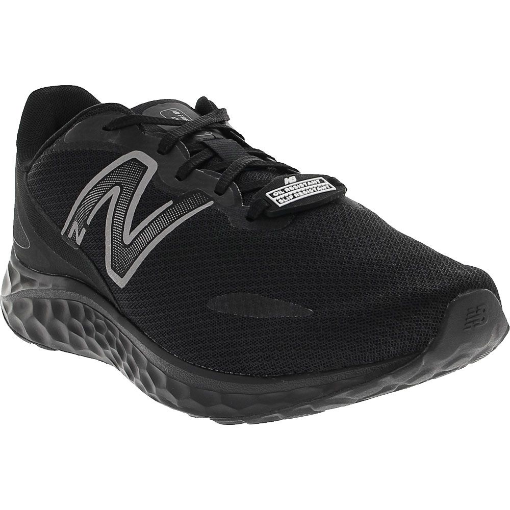 New Balance Freshfoam Arishi v4 Slip Resistant Running Shoes - Mens Black Black Black
