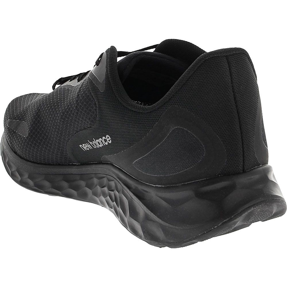 New Balance Freshfoam Arishi v4 Slip Resistant Running Shoes - Mens Black Black Black Back View