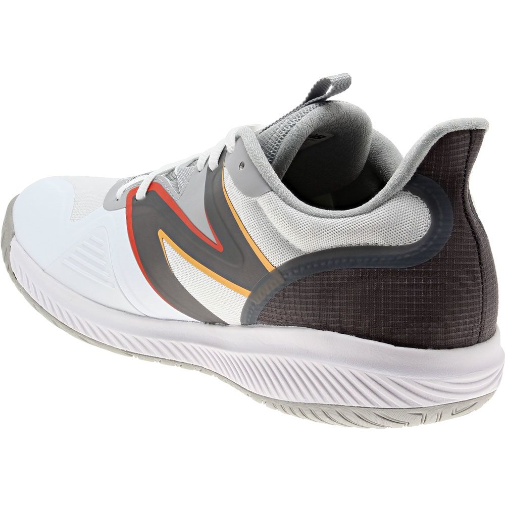 New Balance Mch 796 3 Tennis Shoes - Mens White Grey Back View