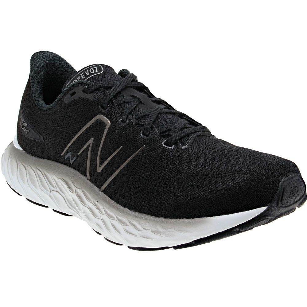 New Balance Freshfoam Evoz 3 Running Shoes - Mens Black White