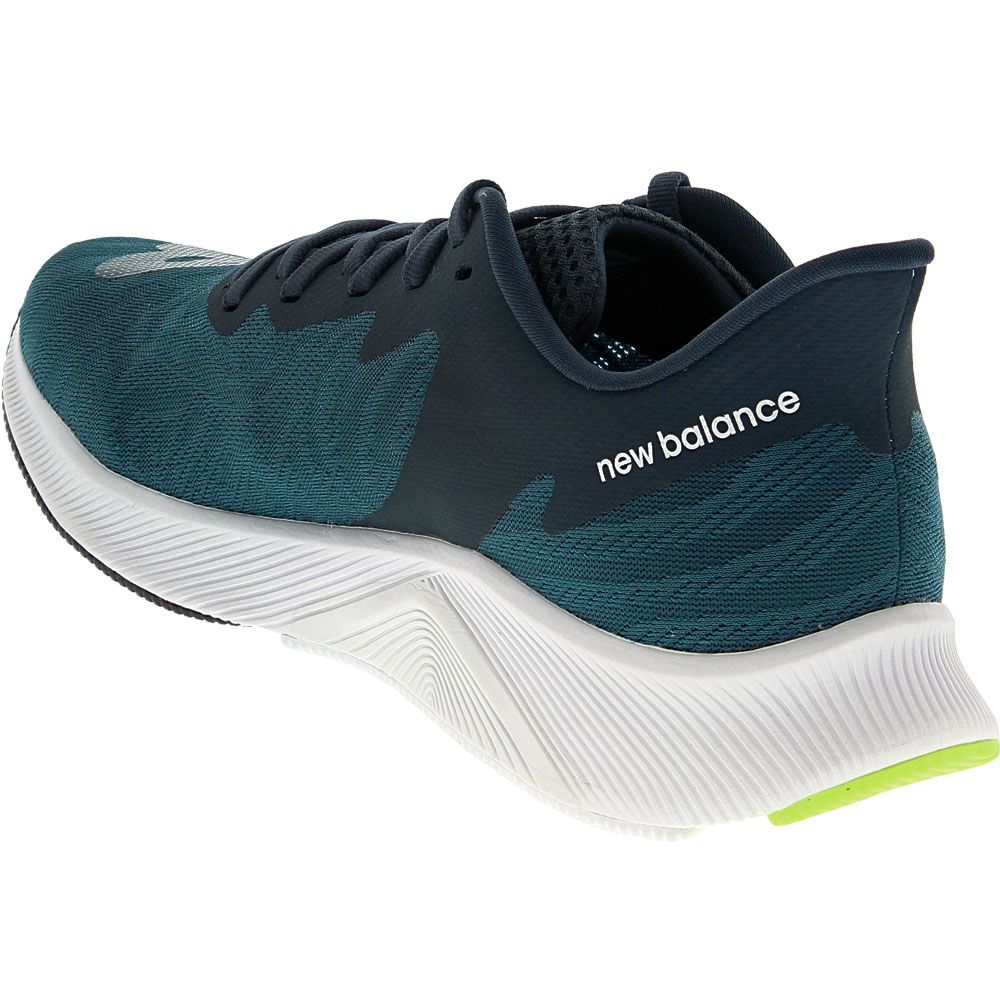 New Balance Fuelcell Prism Running Shoes - Mens Blue White Back View