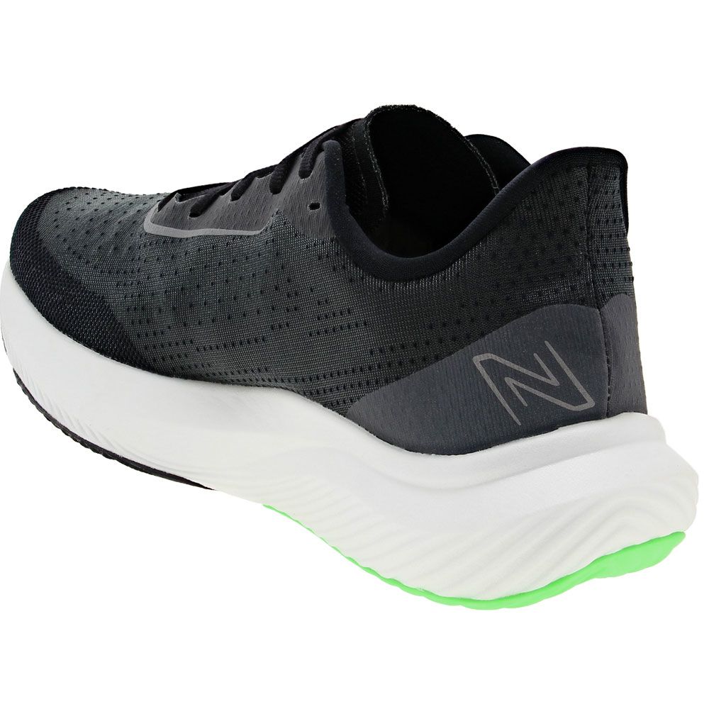 New Balance Fuelcell Rebel 3 Running Shoes - Mens Black Blue Spring Back View