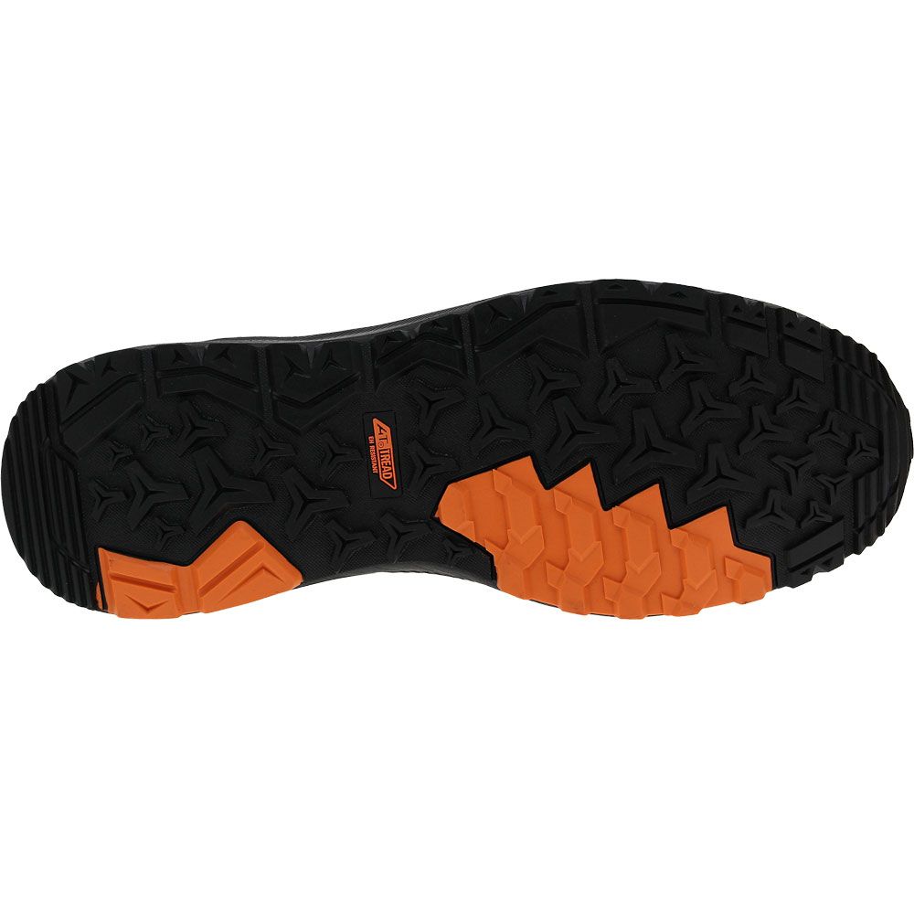 New Balance Work Speedware Composite Toe Work Shoes - Mens Grey Orange Sole View