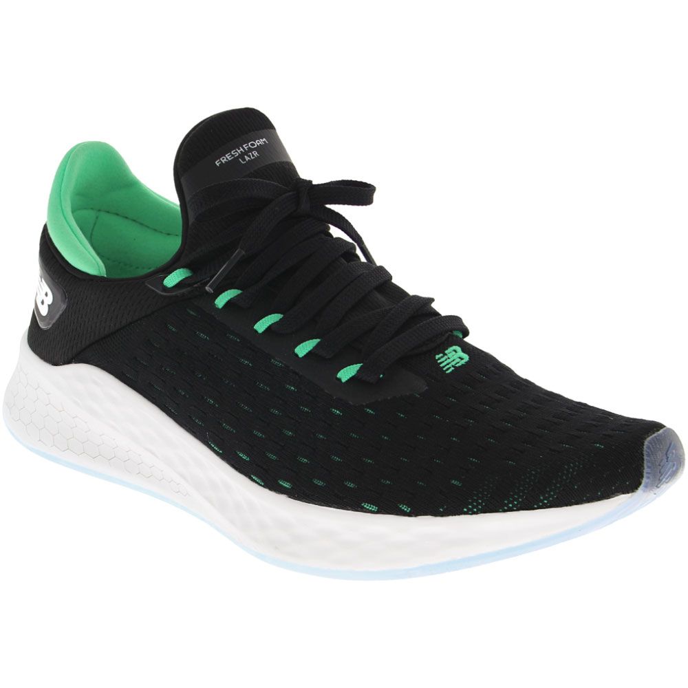 New Balance Lazr Hypoknit Lb2 Running Shoes - Mens Black Green