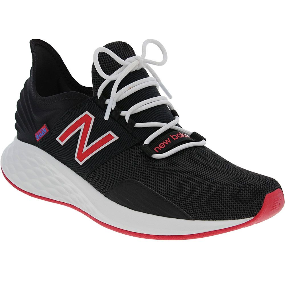 New Balance Freshfoam Roav 1 Running Shoes - Mens Black Red