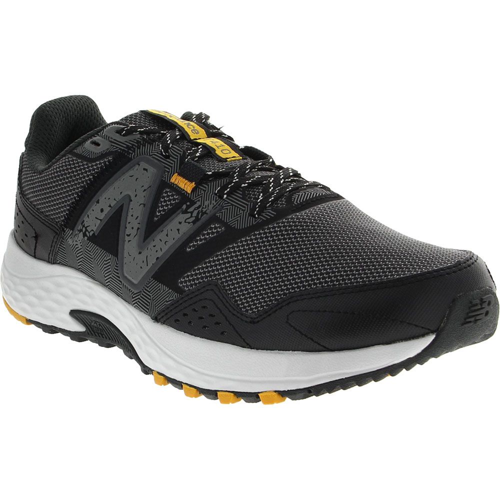 New Balance Mt 410 8 Lg Trail Running Shoes - Mens Black Grey