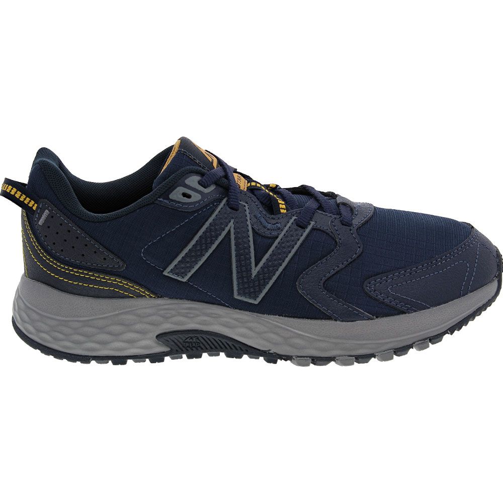 New Balance Mt 410 Mn7 Trail Running Shoes - Mens Navy Side View