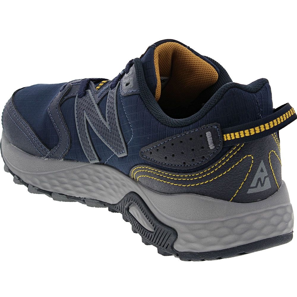 New Balance Mt 410 Mn7 Trail Running Shoes - Mens Navy Back View