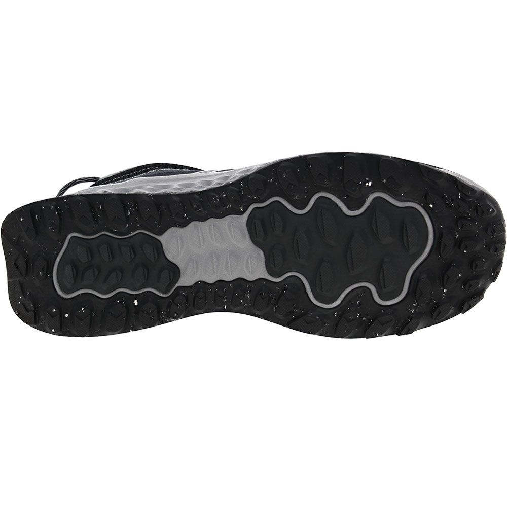 New Balance Freshfoam Garoe Hiking Boots - Mens Black Grey Sole View
