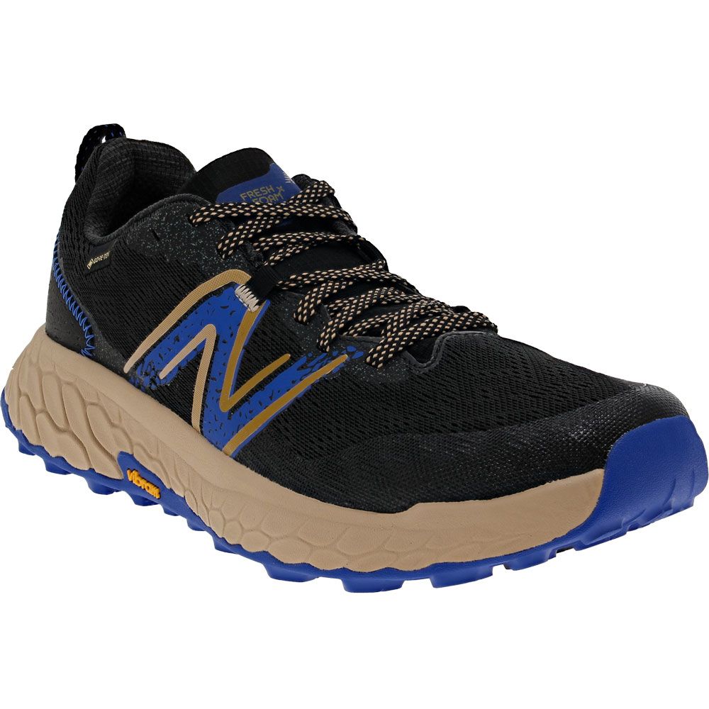 New Balance Fresh Foam X Hierro v7 GTX Trail Mens Running Shoes Black Blue