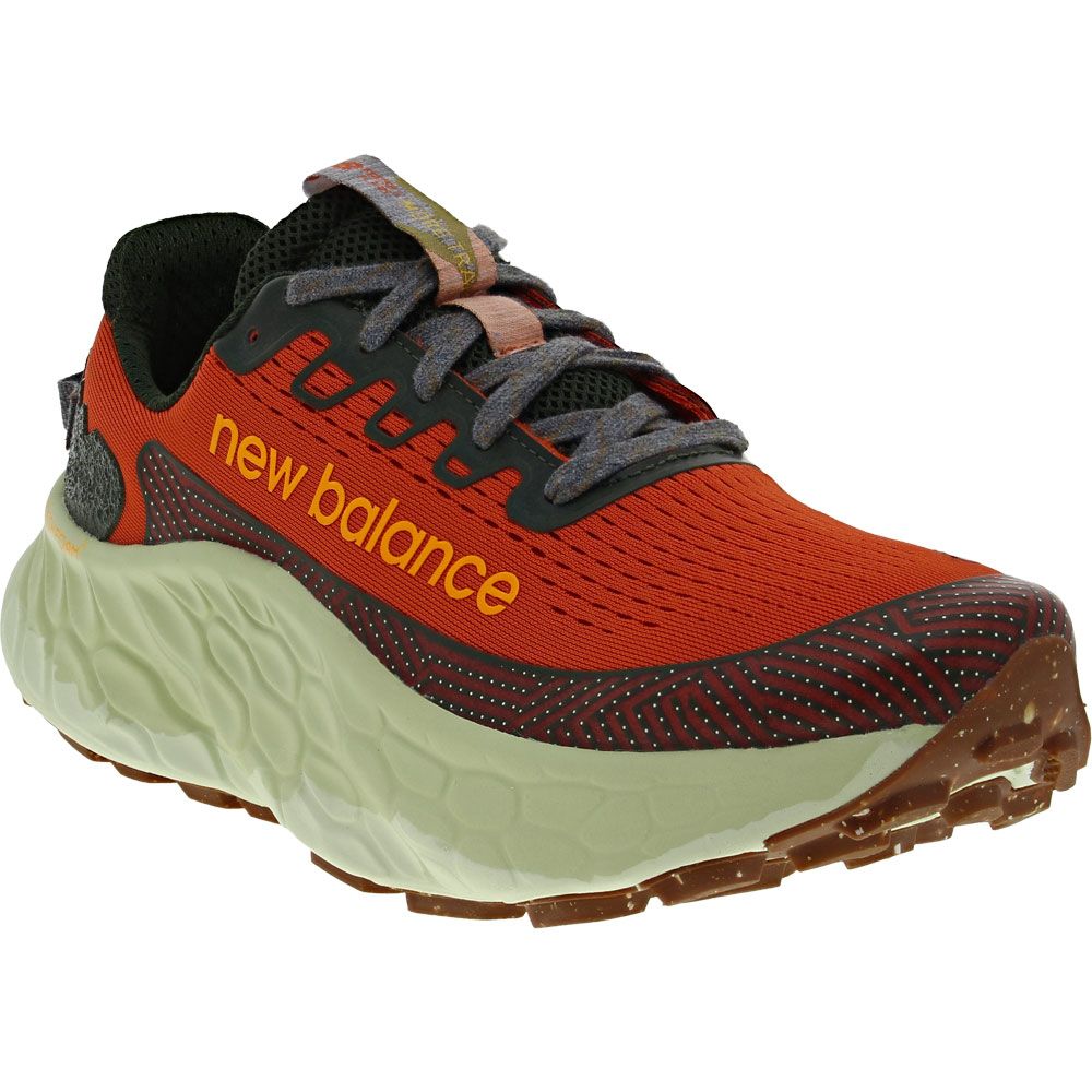 New Balance Freshfoam More Tr3 Trail Running Shoes - Mens Cayenne Kombu