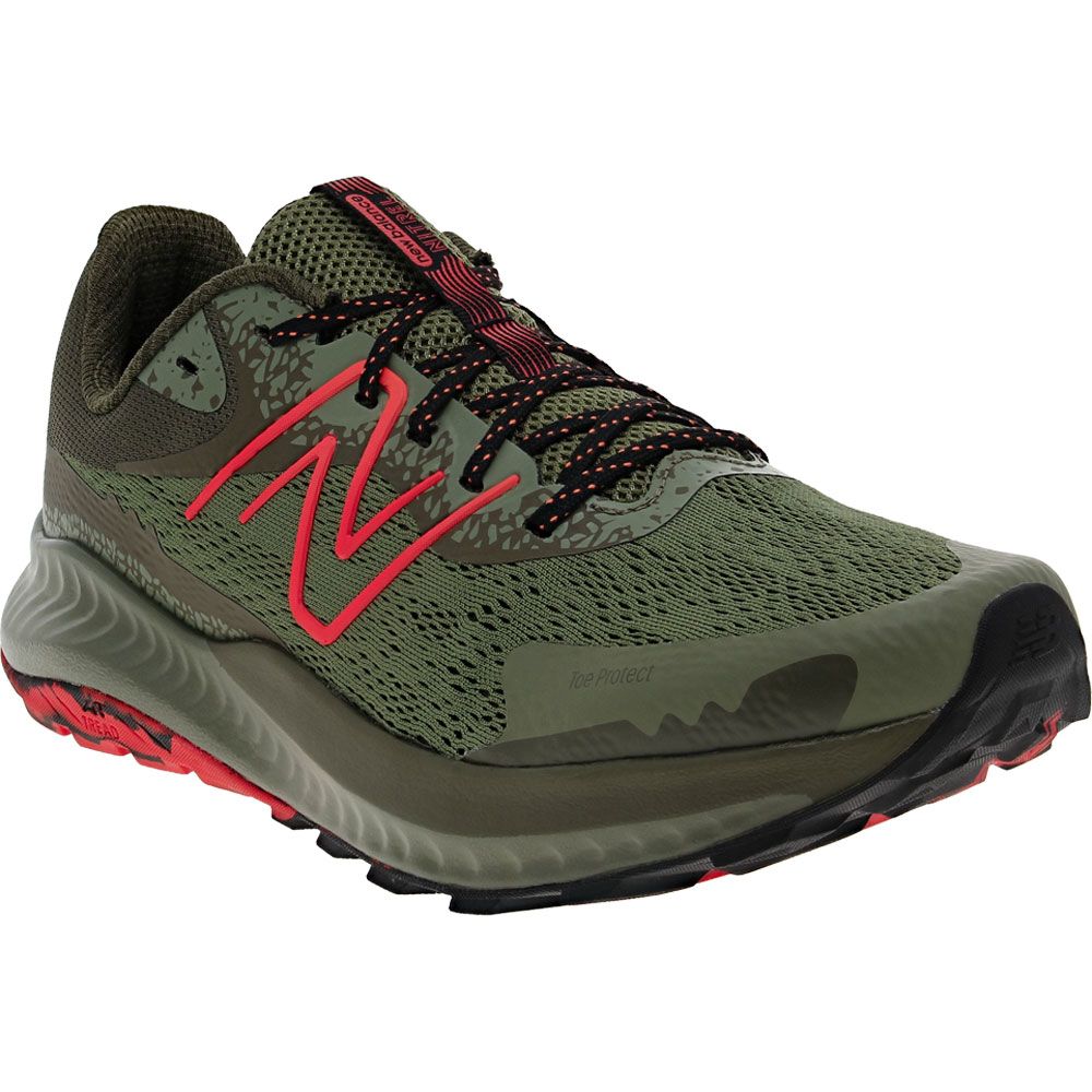 New Balance Dynasoft Nitrel v5 Trail Running Shoes - Mens Olivine Green