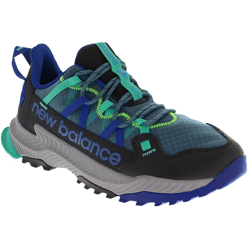 New Balance Shando Trail Running Shoes - Mens Black Blue