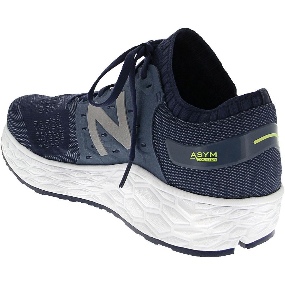 New Balance Vongo WG4 Running Shoes - Mens Grey Blue Back View