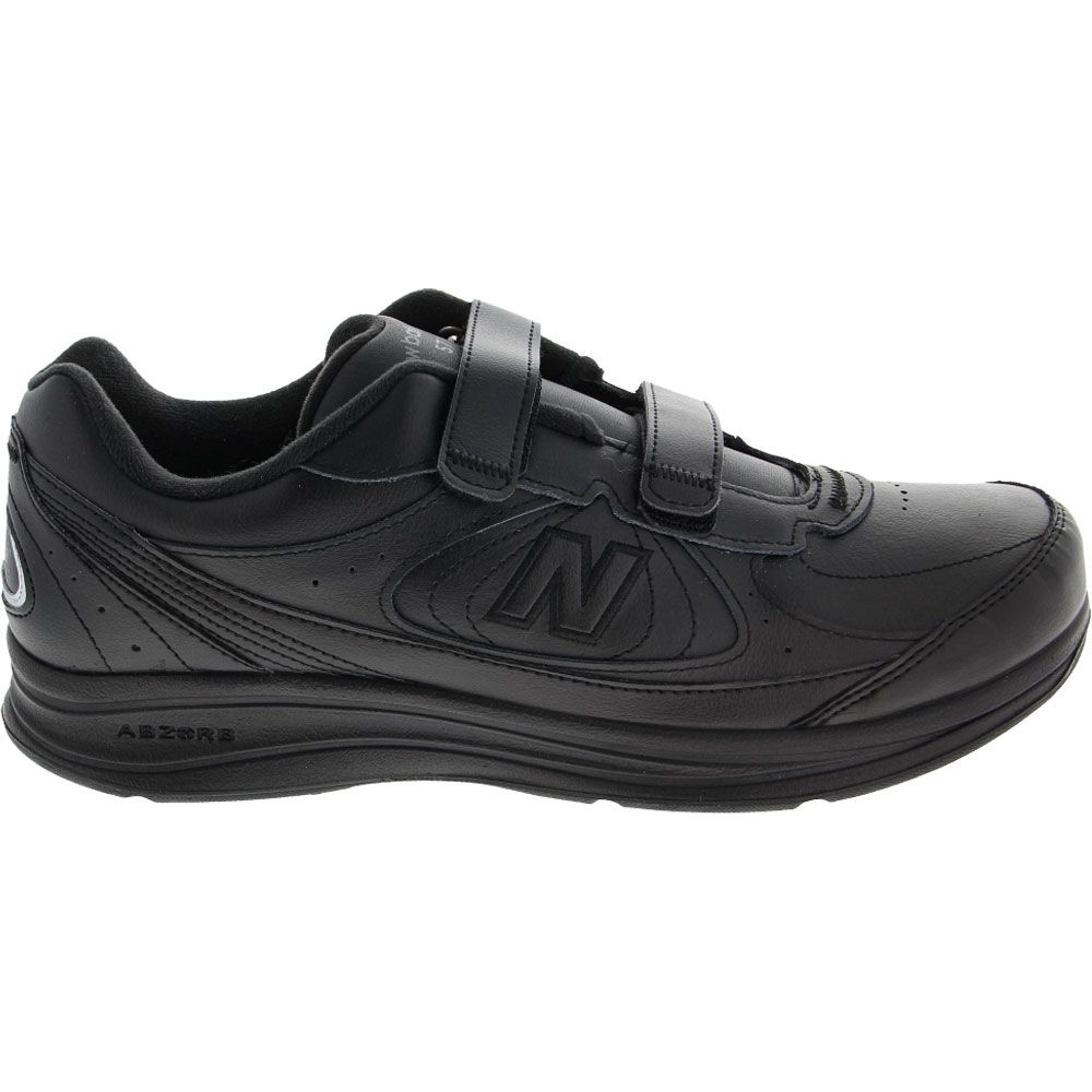 New Balance 577 Velcro Walking Shoes - Mens Black