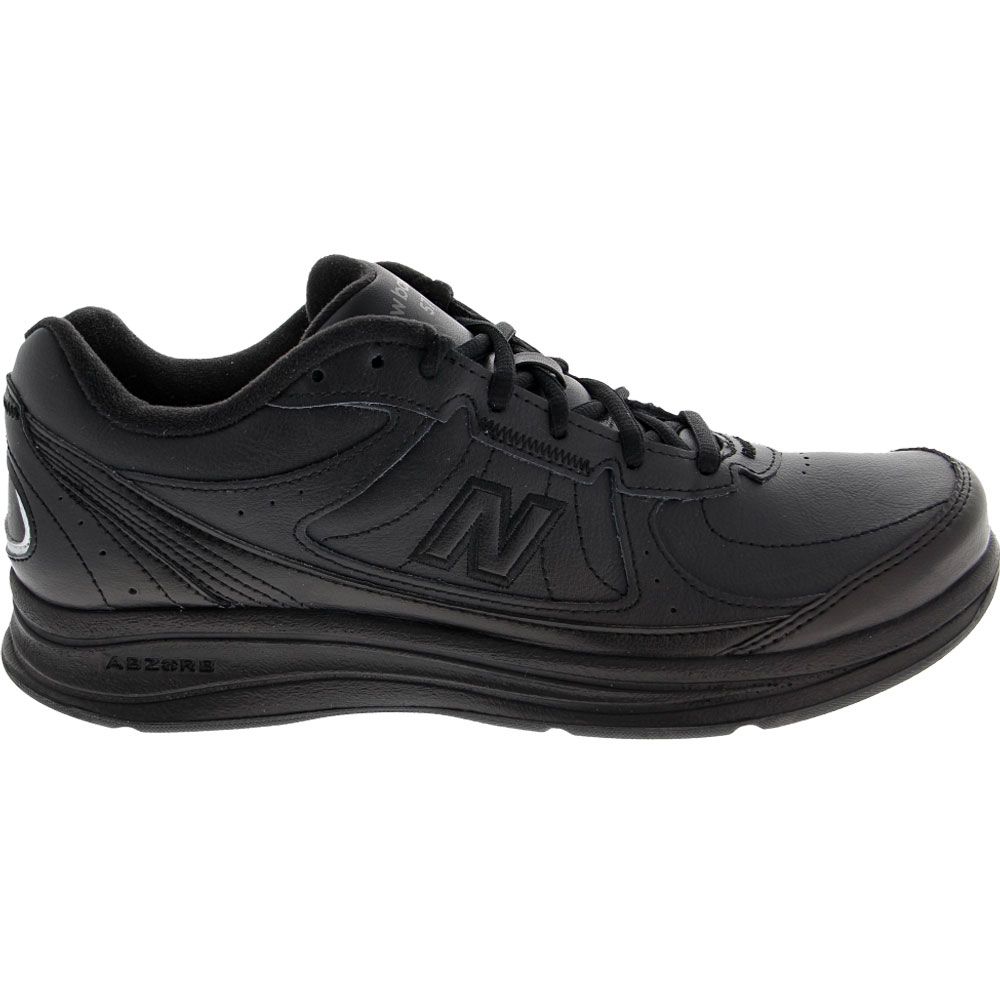 New Balance 577 Walking Shoes - Mens Black Side View