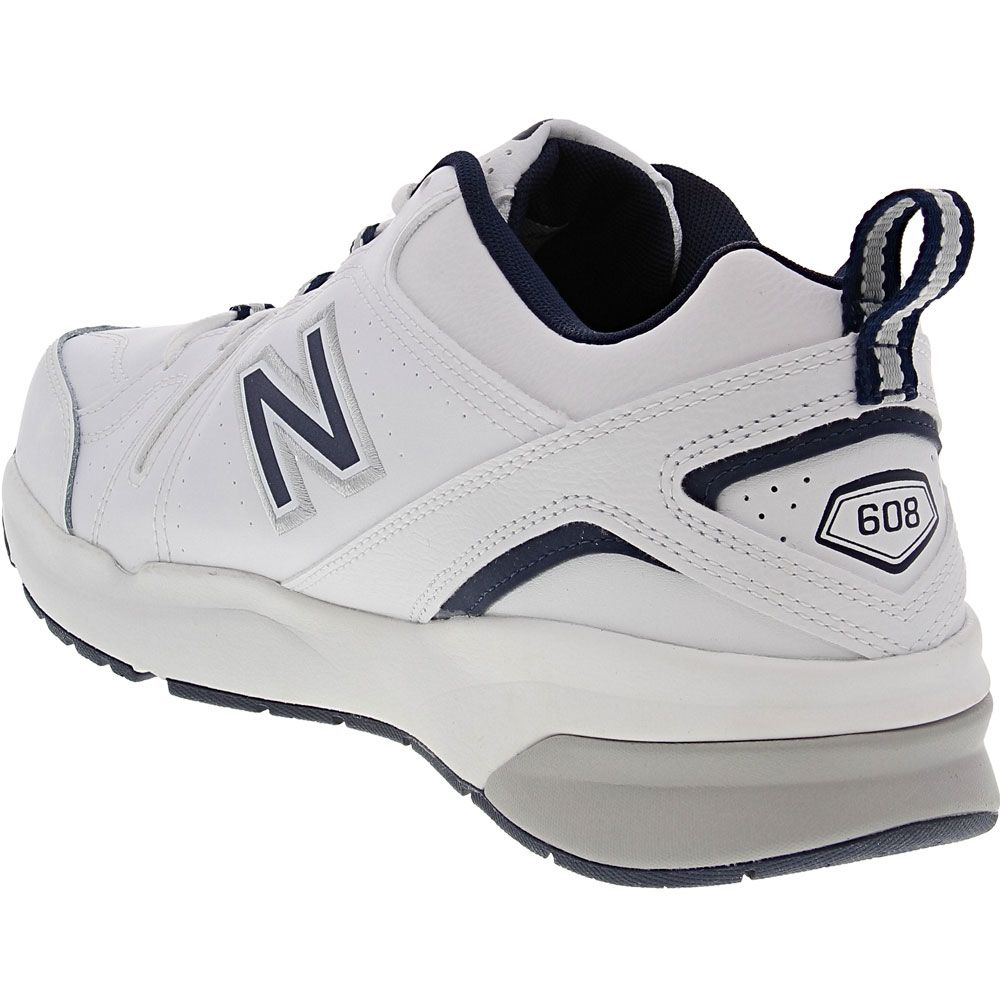 New Balance Mx 608 Ab5 Training Shoes - Mens White Back View