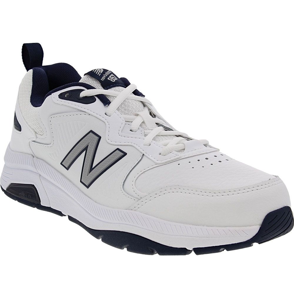 New Balance Mx 857 Wn3 Training Shoes - Mens White Navy