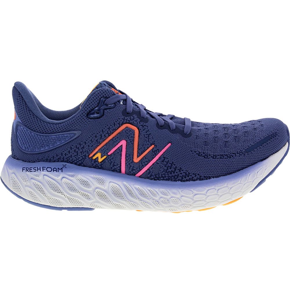 New Balance W 1080 L12 Running Shoes - Womens Navy Side View