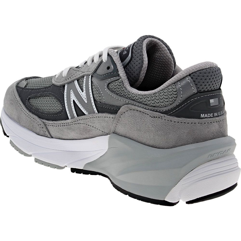 New Balance W 990 Gl6 Running Shoes - Womens Grey Back View