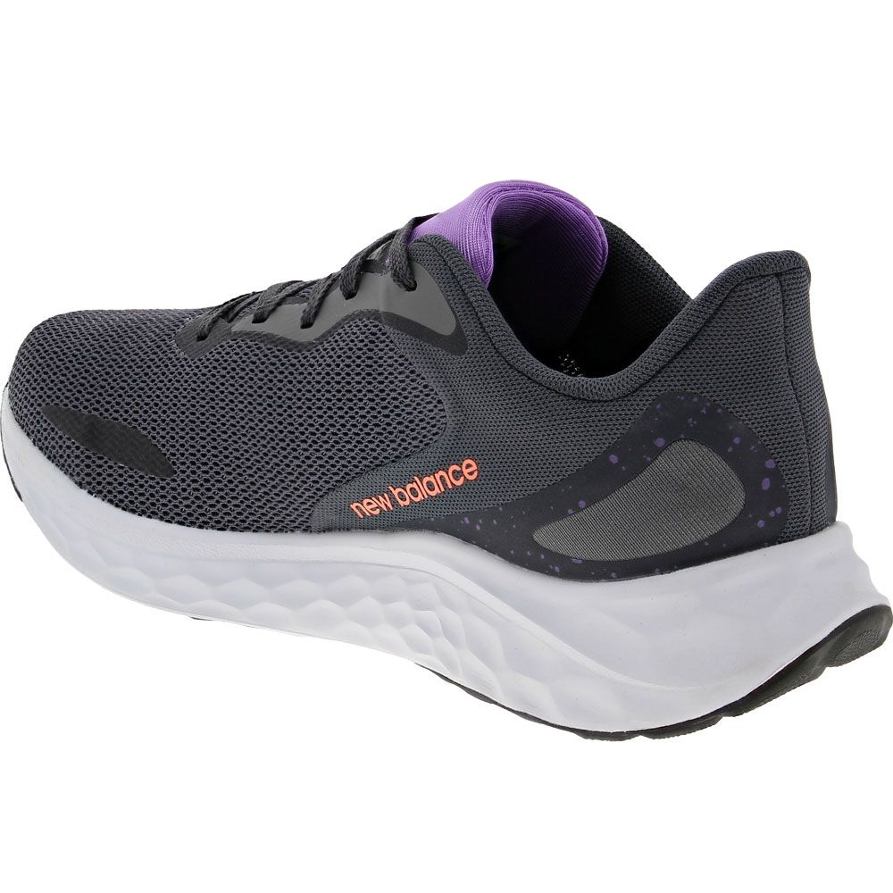 New Balance Freshfoam Arishi 4 Running Shoes - Womens Magnet Dragonfly Purple Back View