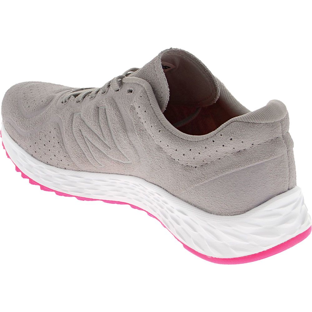 New Balance Freshfoam Arishi 2 Running Shoes - Womens Grey Pink Back View