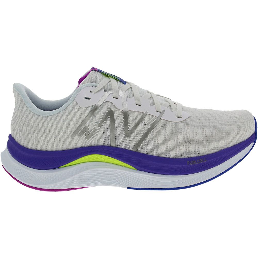 New Balance Fuelcel Propel 4 Running Shoes - Womens White Blue