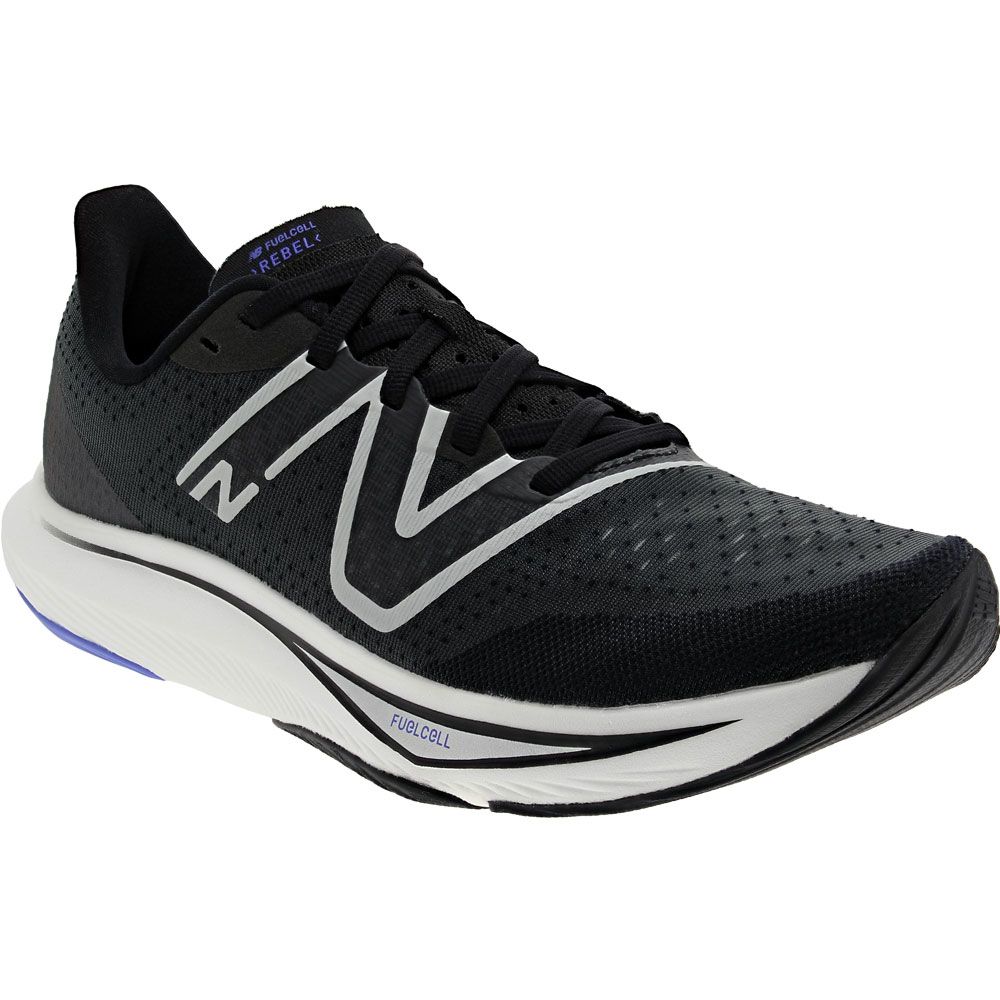 New Balance Fuelcell Rebel 3 Running Shoes - Womens Black Spring Glo