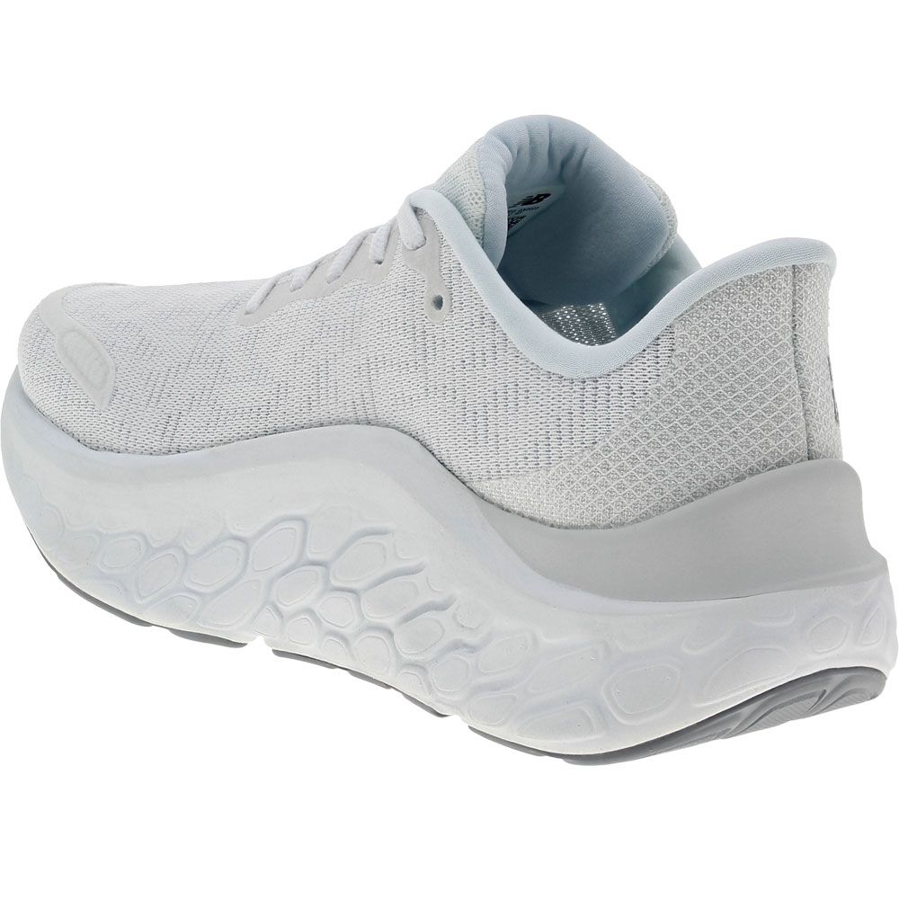 New Balance Freshfoam Kaiha Running Shoes - Womens White Grey Back View