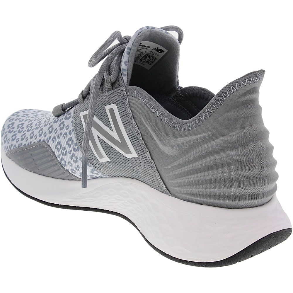 New Balance Freshfoam Roav 1 Running Shoes - Womens Silver Back View