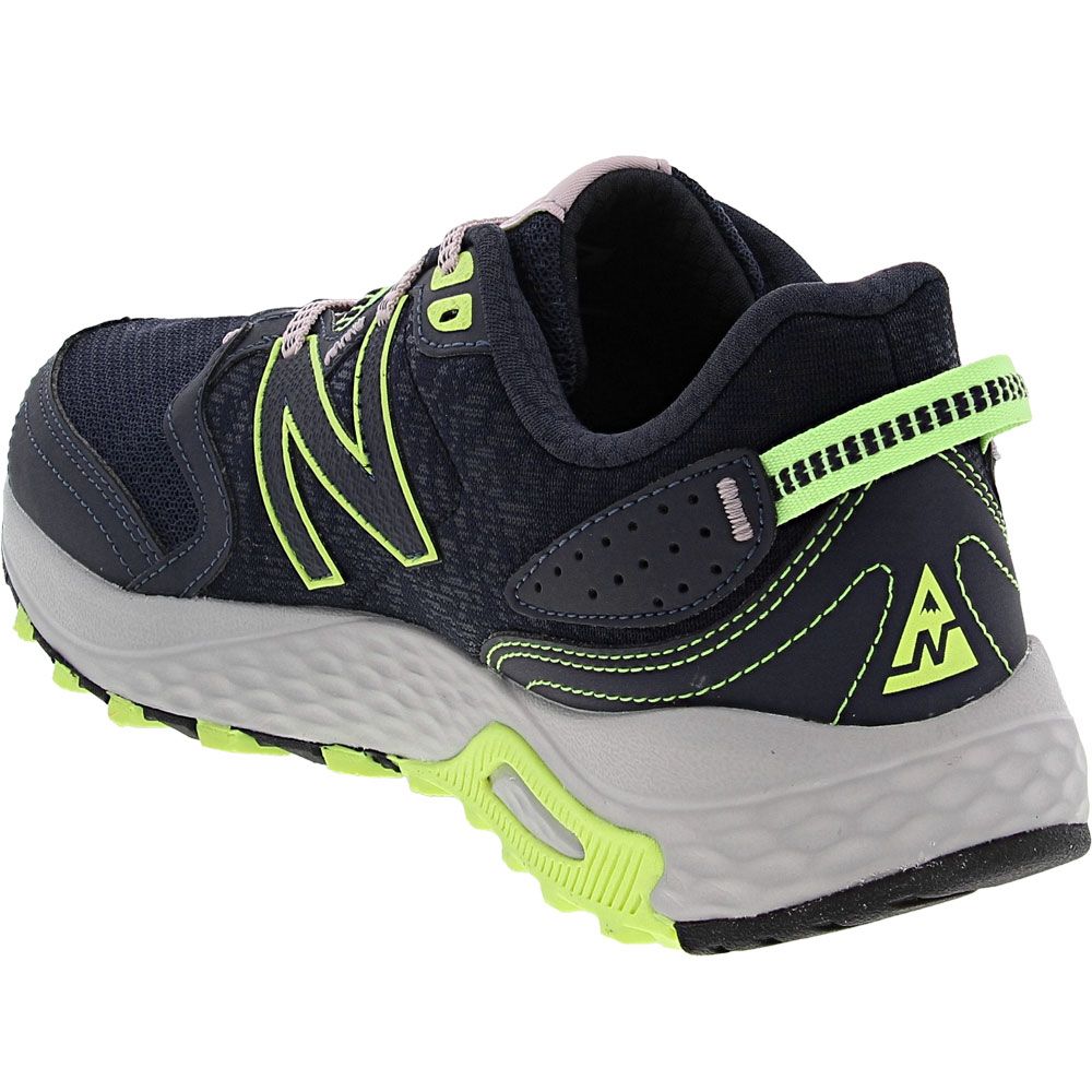 New Balance WT 410 V7 Womens Trail Running Shoes Grey Back View