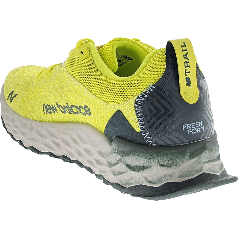 New Balance Freshfoam Hierro 6 Running Shoes - Womens Sulphur Yellow Trek Back View
