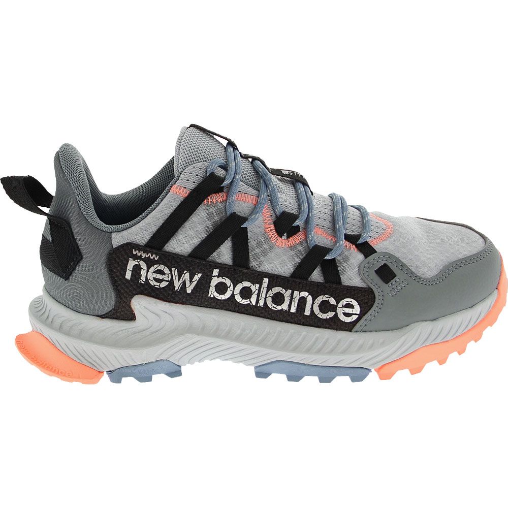 New Balance Shando Trail Running Shoes - Womens Grey Side View