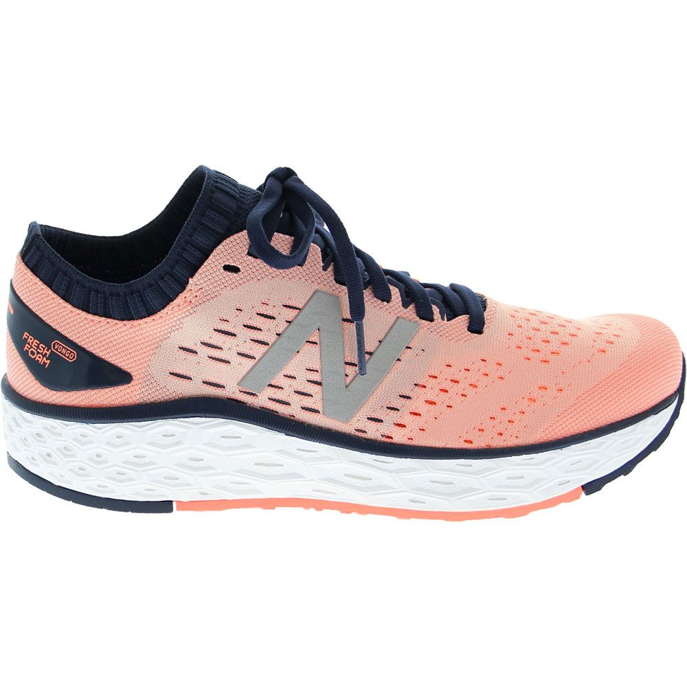 New Balance Vongo GG4 Running Shoes - Womens Peach Side View