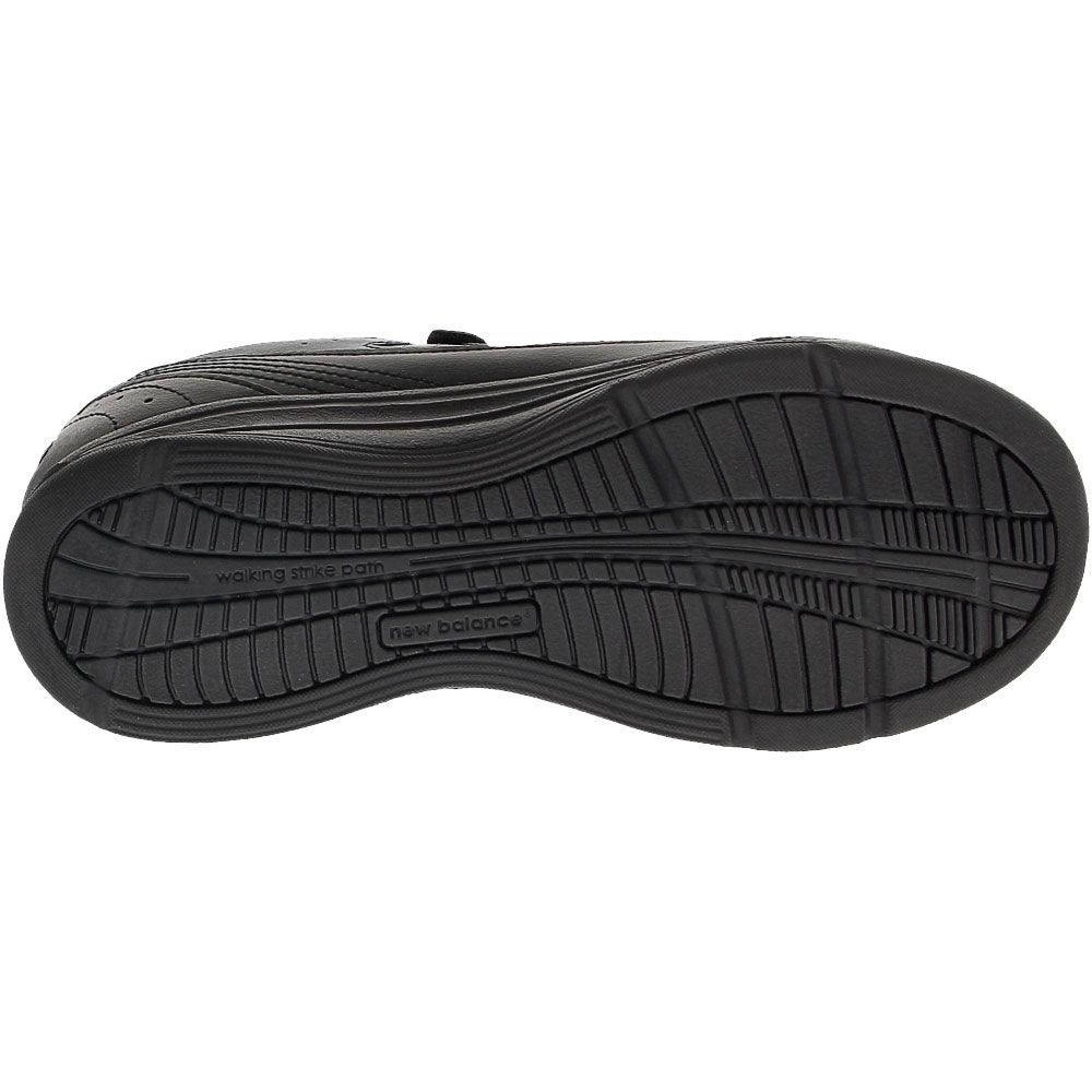 New Balance 577 Velcro Walking Shoes - Womens Black Sole View