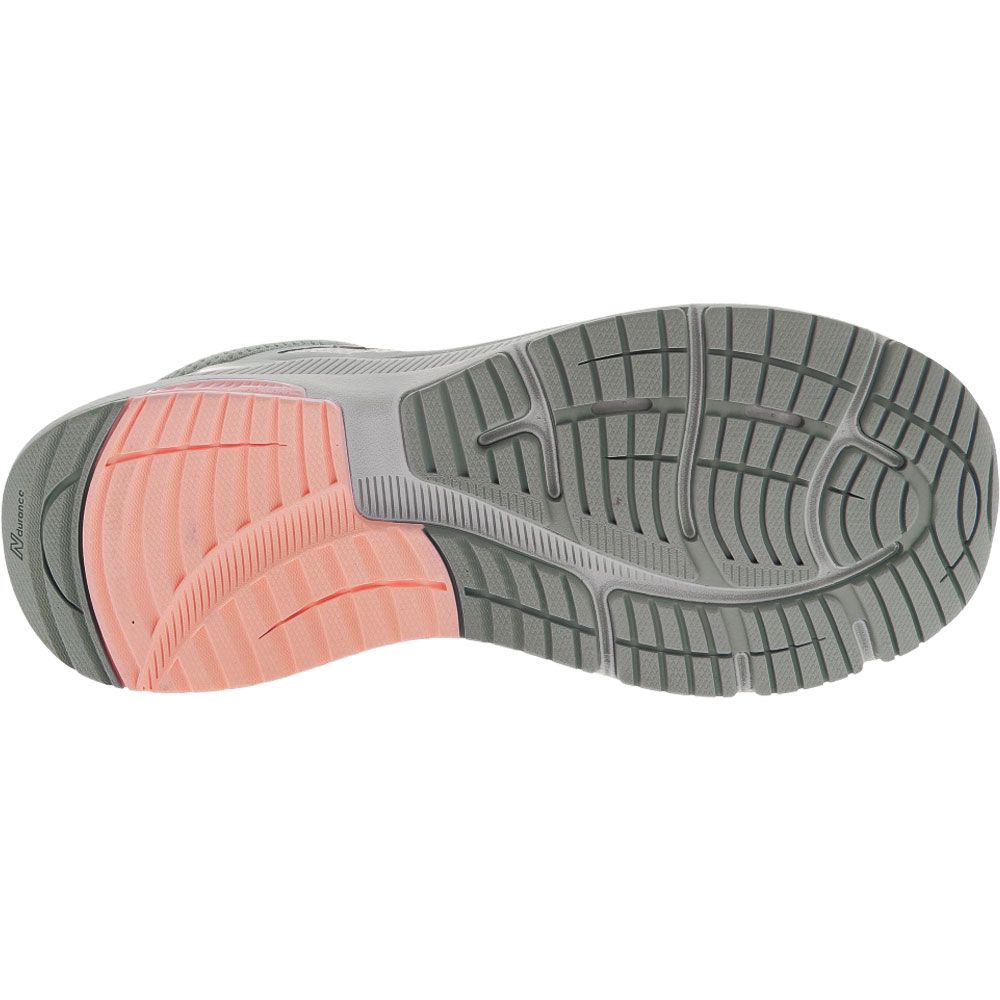 New Balance WW847 LW4 Walking Shoes - Womens Arctic Fox Silver Mink Peach Soda Sole View