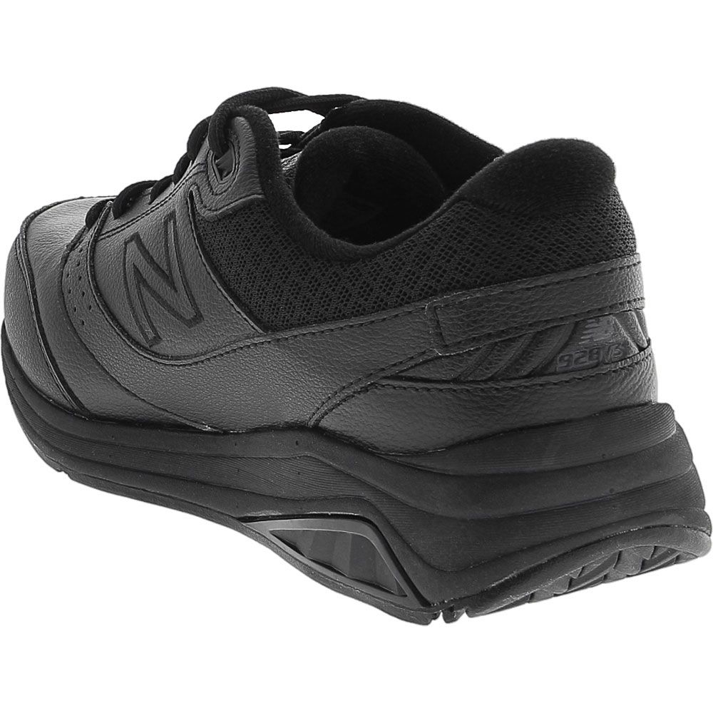New Balance WW 928 WB3 Walking Shoes - Womens Black Back View