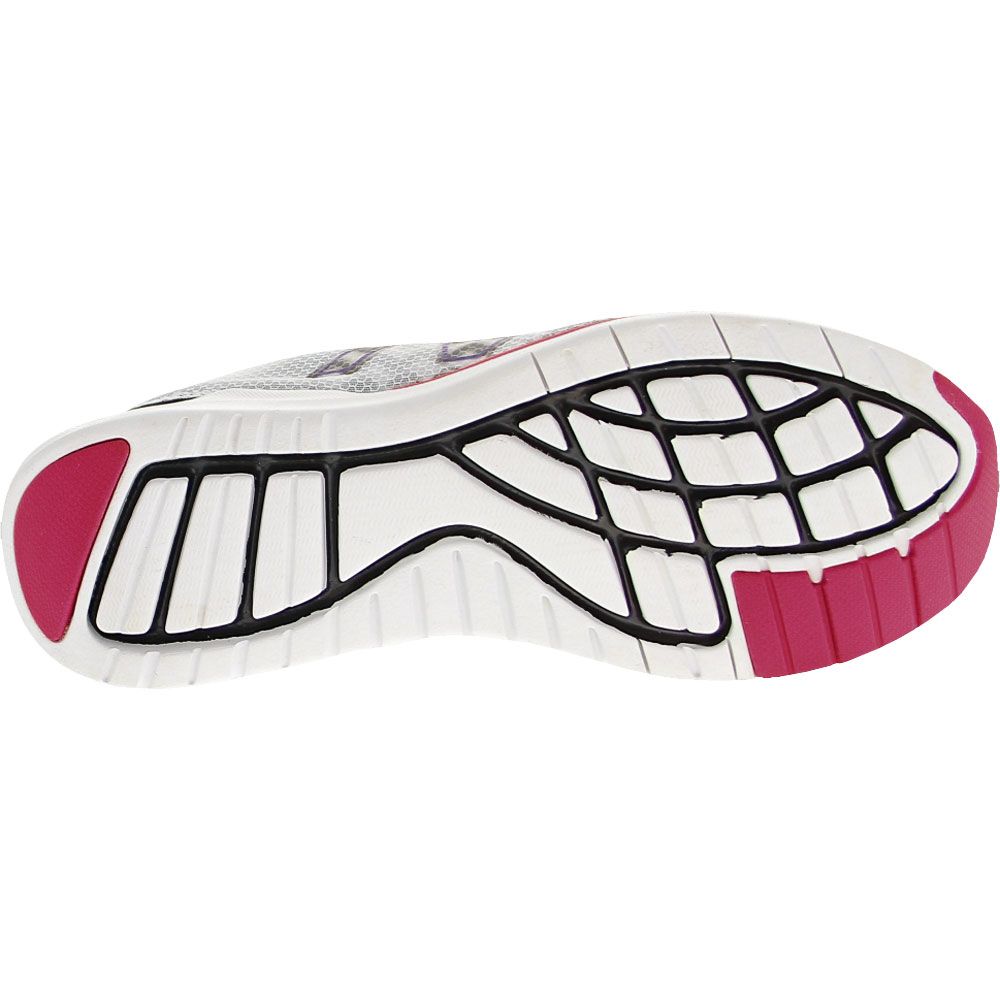 New Balance Wx 715 Rw4 Training Shoes - Womens White Pink Sole View