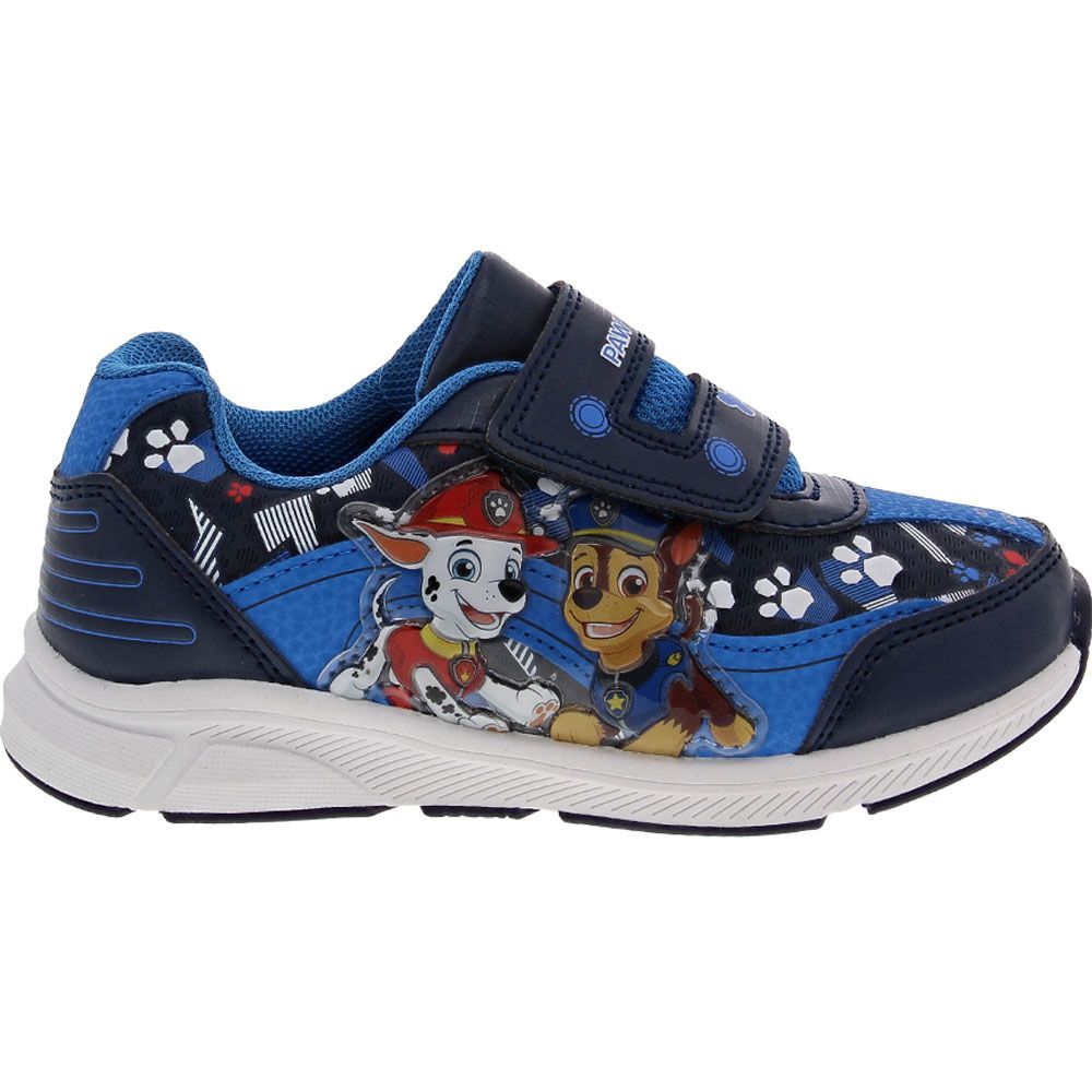 Nickelodeon Paw Patrol 4 Boys Shoes Navy Blue Side View